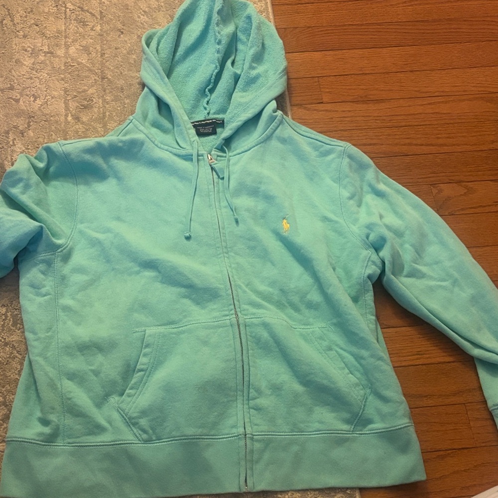 Ralph Lauren Light Blue Varsity Jacket